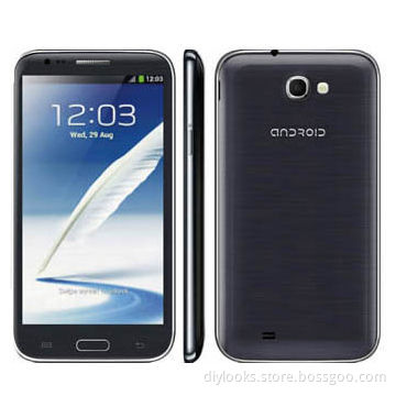 Gray GPS + AGPS Android 4.1.1 5.5-inch Mobile Phone with Wi-Fi, Bluetooth and FM FunctionNew